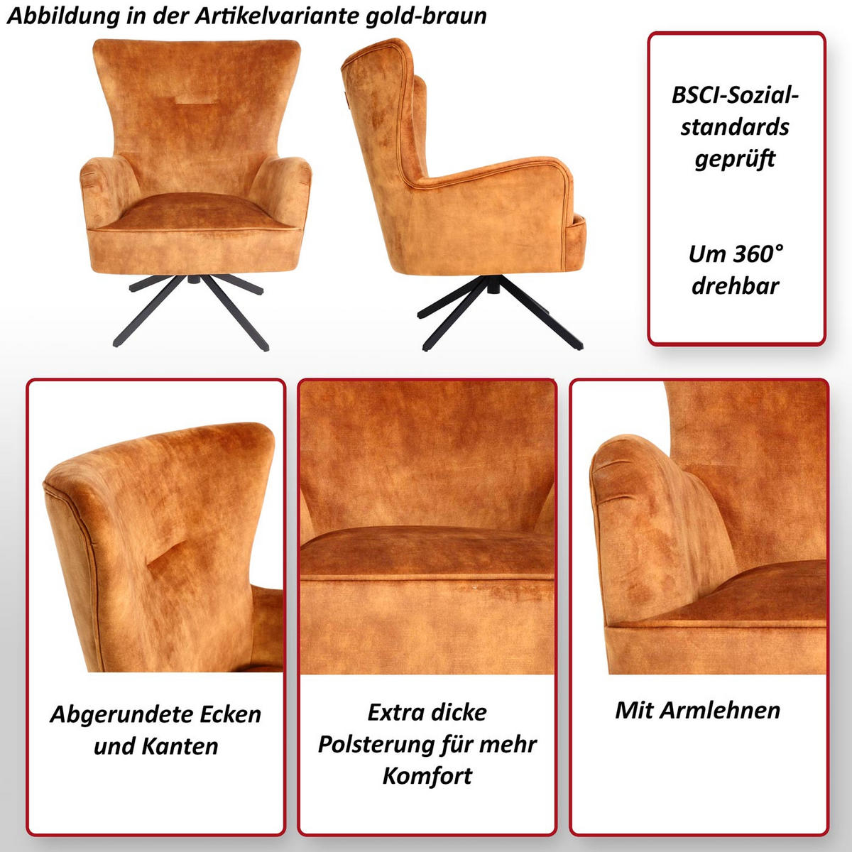 LOUNGE-SESSEL Grau - Grau, Textil (75/99/65cm) - MCW