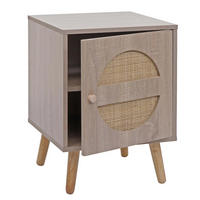 NACHTTISCH rechteckig Braun - Braun, Holz (40/56/40cm) - MCW