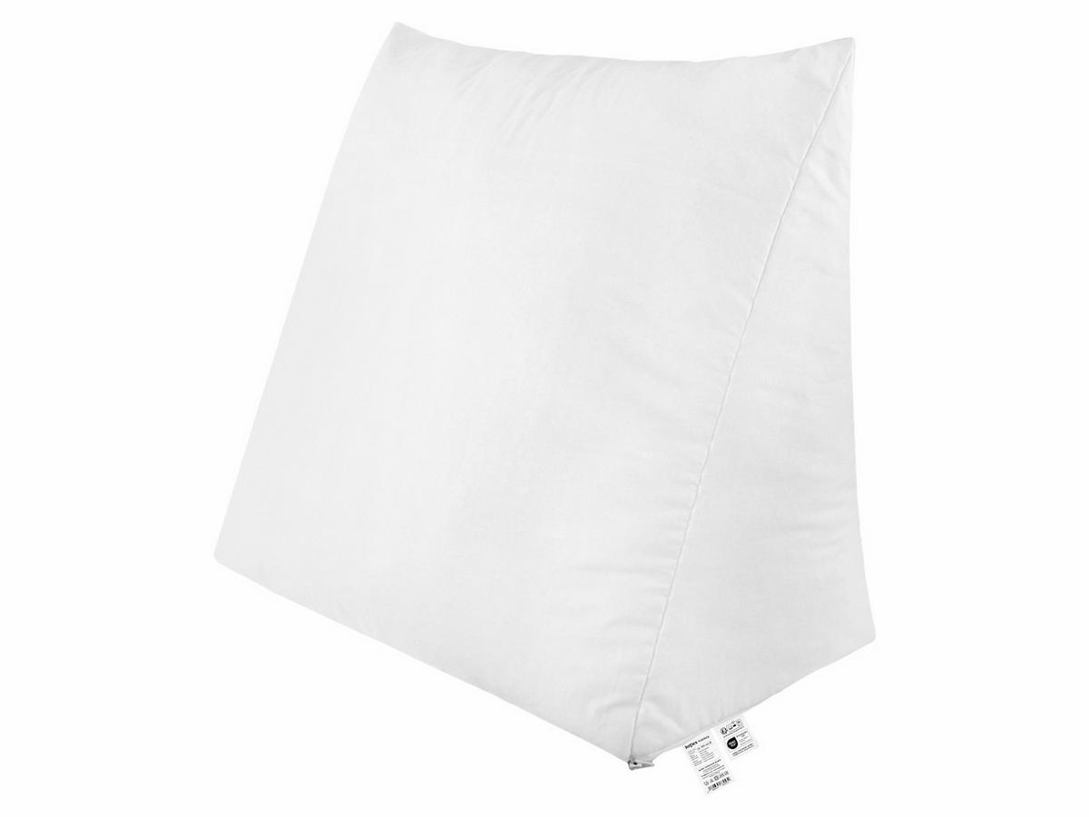 KEILKISSEN PublikUp gefüllt mit Schaumstoffflocken 62/49/30 cm - Weiß, Naturmaterialien/Textil (49/62cm) - beties Heimtextil
