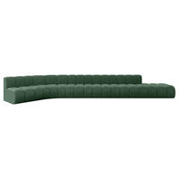 ECKSOFA modulares Sofa Brilo-L3 - 562x174x70 cm Grün - Grün, Holzwerkstoff/Textil (562/174cm) - ALTDECOR