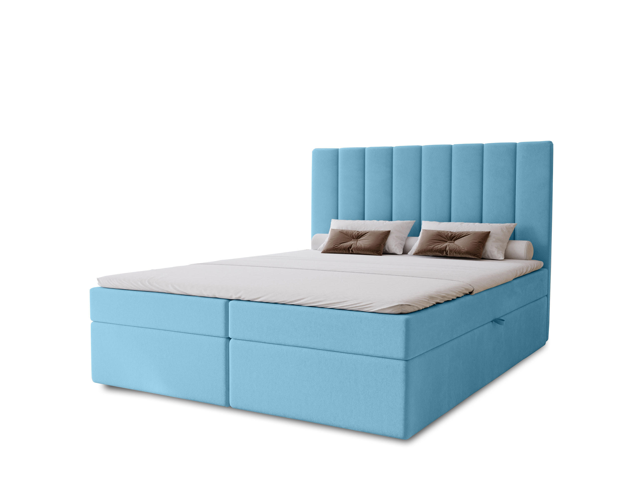Marpur Boxbett Blau 140x200 cm