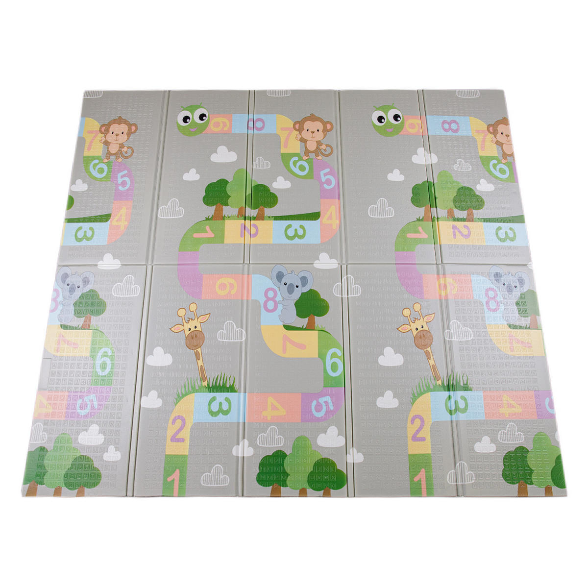 KINDERTEPPICH 150/200 cm Folding Mat 683 - Multicolor, Textil (150/200cm) - Paco Home