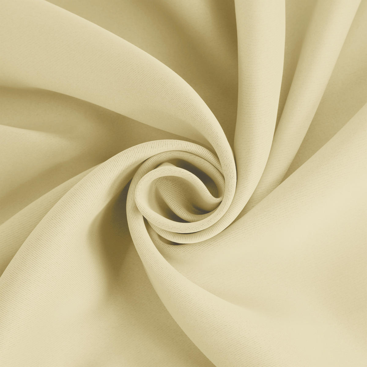 2XVORHANG - Beige, Textil/Metall (135/245/0.4cm) - Relaxdays