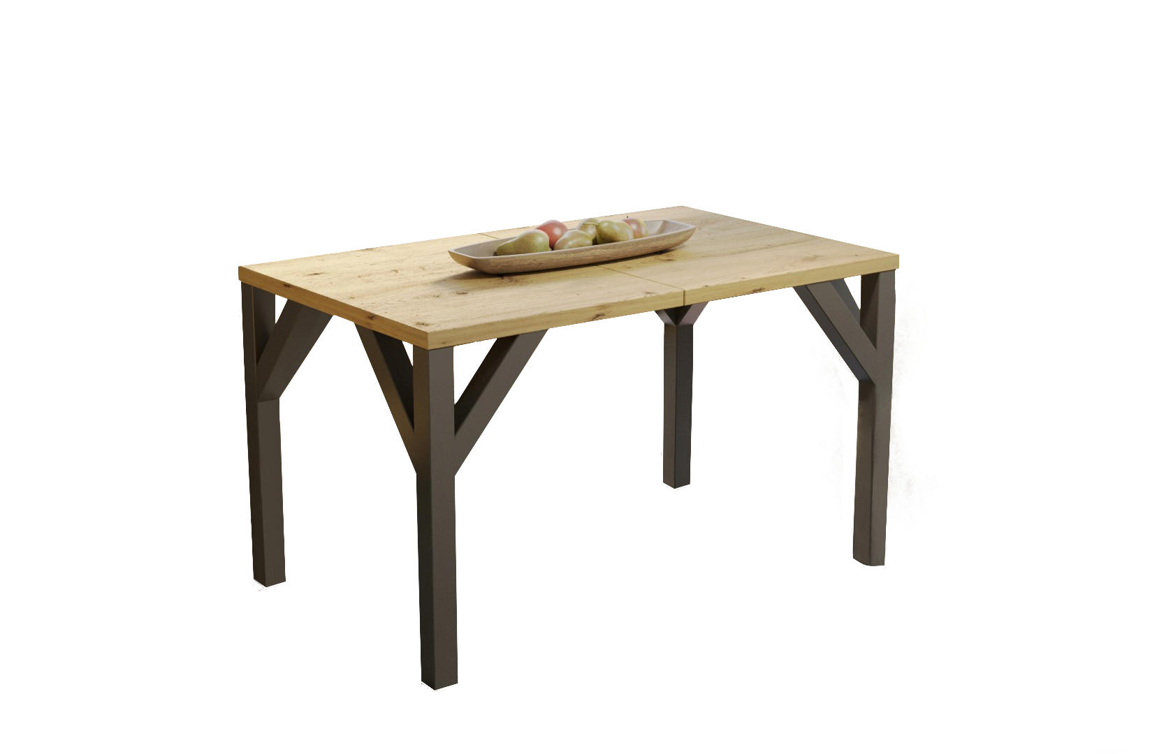 ESSTISCH Baltika ausziehbar bis 240 cm - Eiche Artisan, Holzwerkstoff (130/90/75cm) - Endo-Moebel