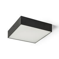 DECKENLEUCHTE LARISA SQ 22 DIMM Schwarz 20 W - Schwarz, Metall (22/22/58cm) - Rendl