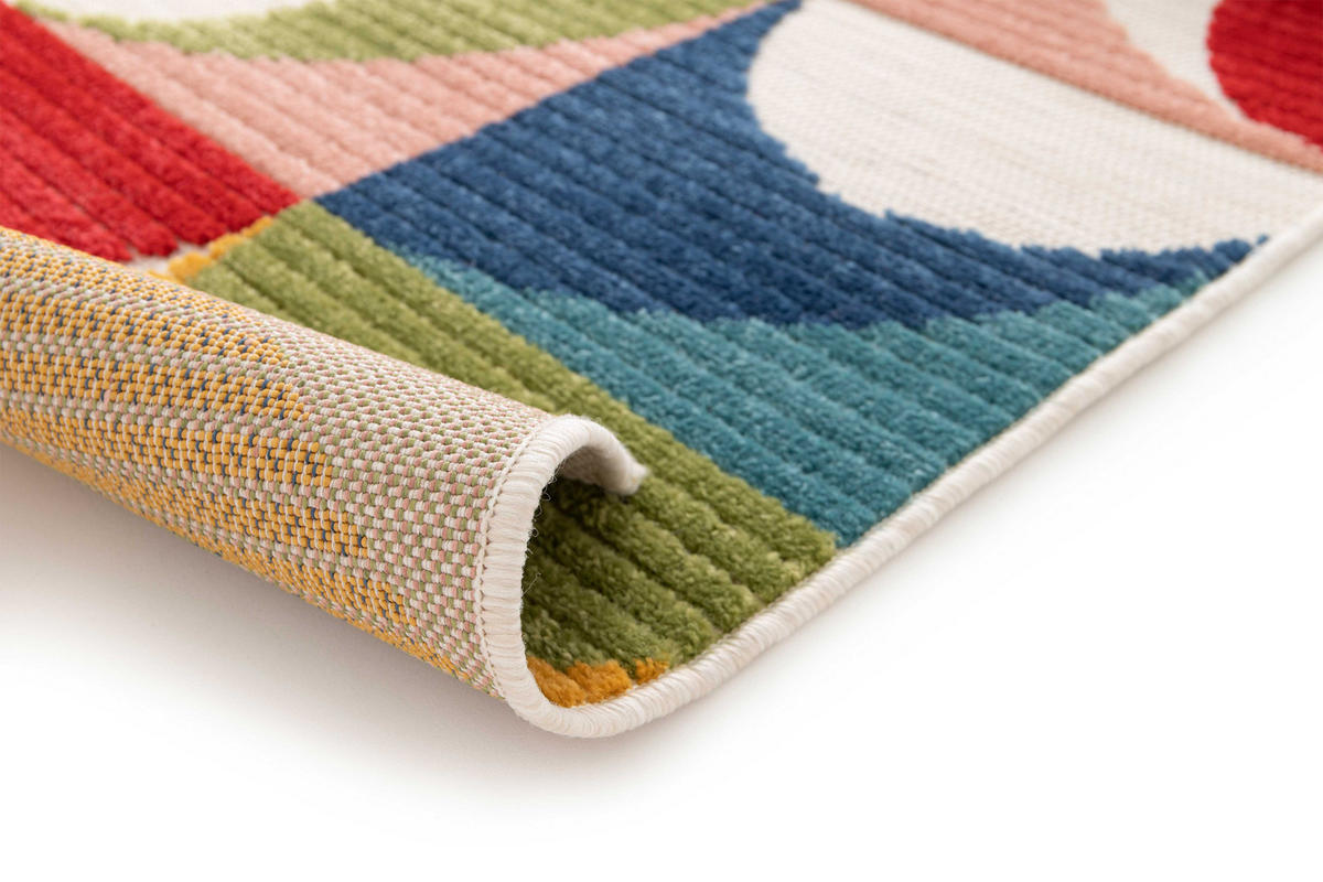 OUTDOORTEPPICH Mehrfarbiger Mila 120/170 cm - Multicolor, Kunststoff/Textil (120/170cm) - Atticgo