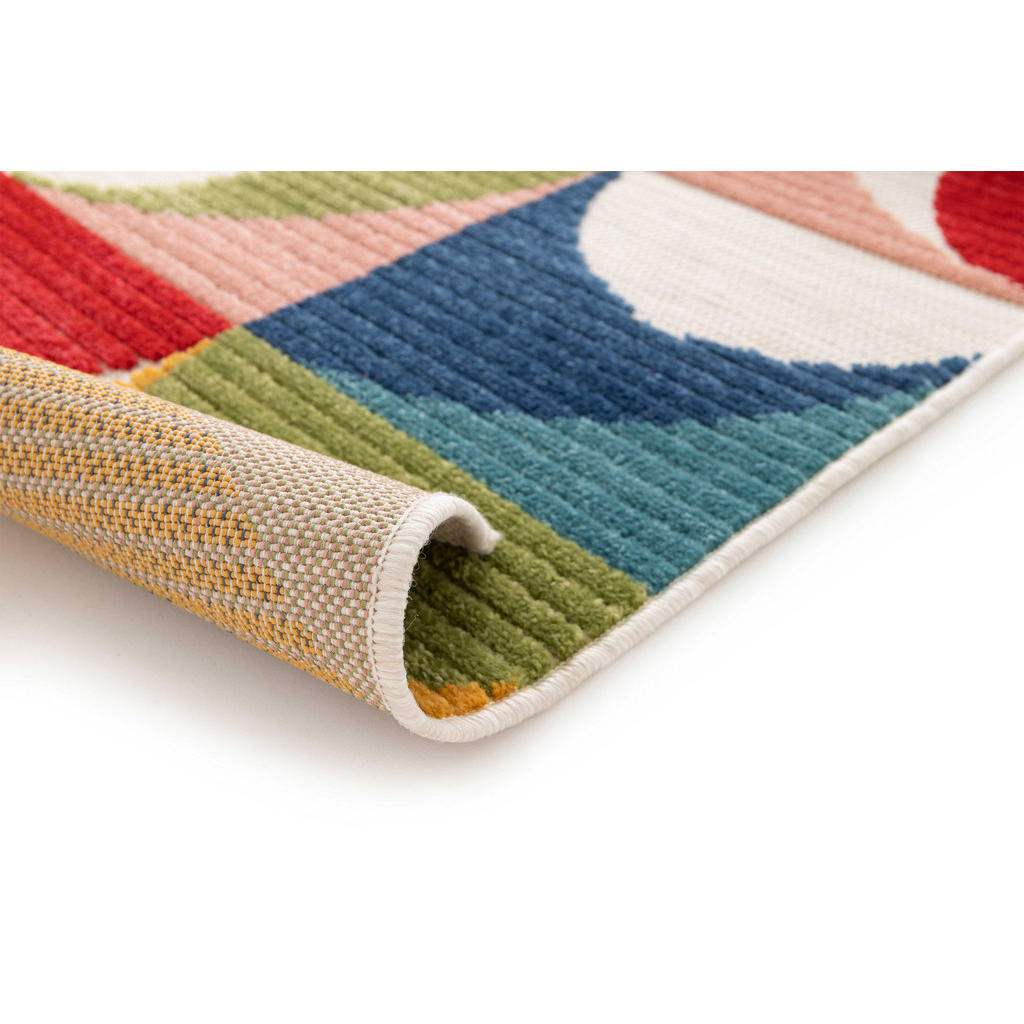 Thumbnail - Atticgo Outdoorteppich, Mehrfarbig, Textil, Mode, Rechteckig, 120x170 cm, Oeko-Tex® Standard 100, antistatisch, Teppiche...