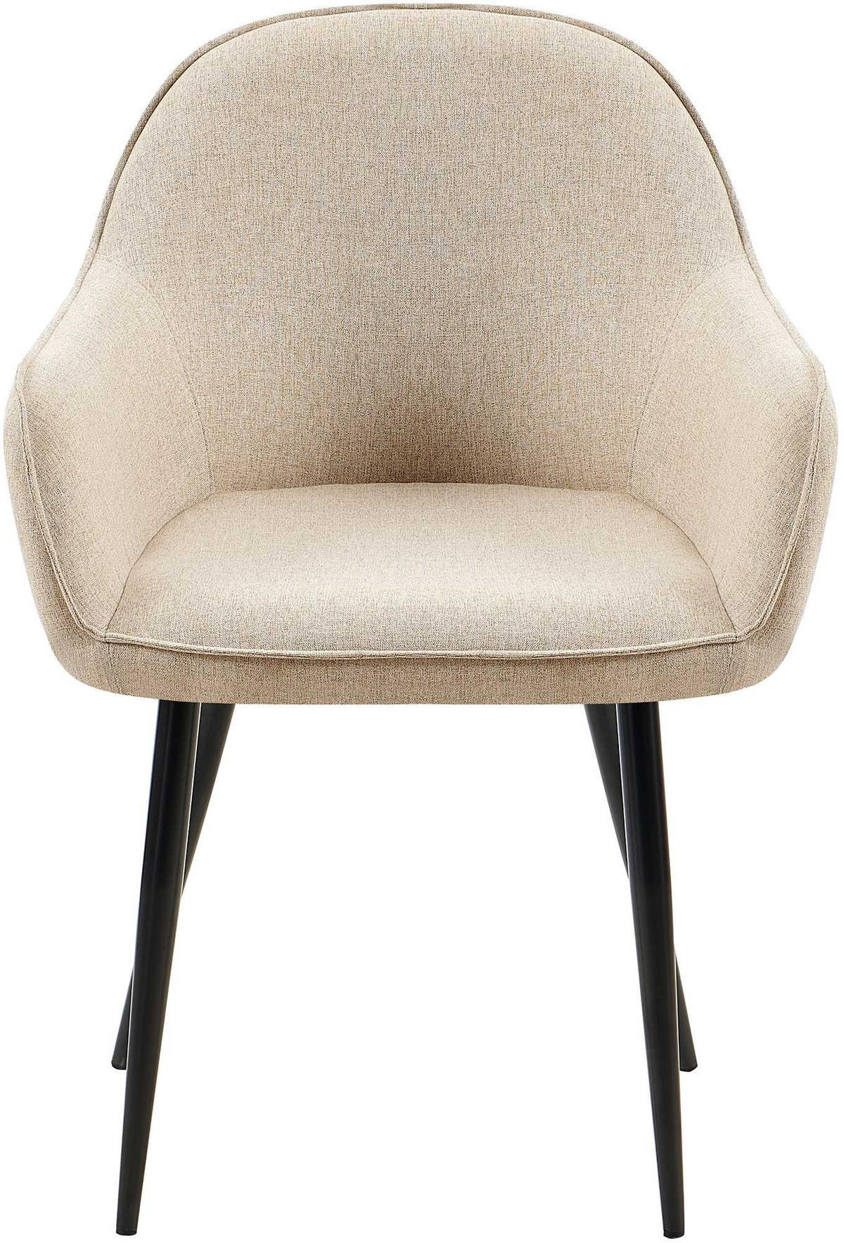 ESSZIMMERSTÜHLE Boise 60x60x84 cm taupe - Taupe, Textil (60/84/60cm) - furnicato