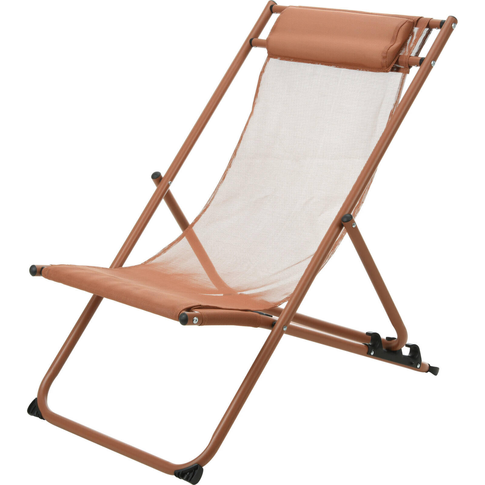 LIEGE Metall 115 cm - Terra cotta, Metall (63/95/93cm)