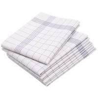 GESCHIRRTÜCHER, 5er-Set, 50x70 cm, 50% Baumwolle, 50% Leinen, Weiß - Grau, Textil (50/70cm) - Zollner