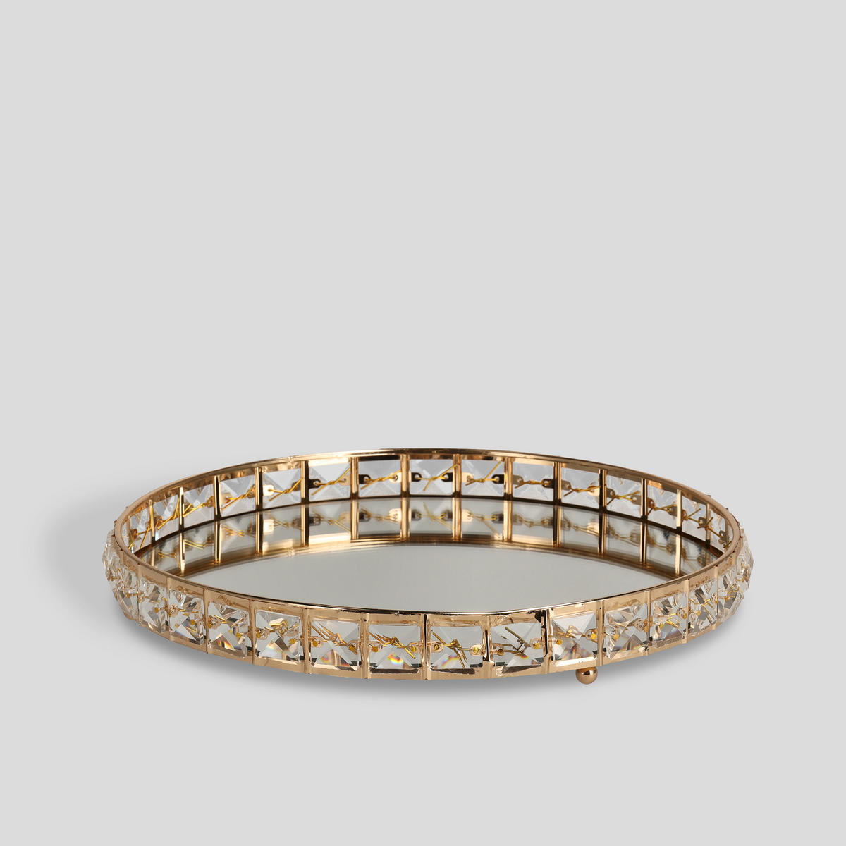 TABLETT Glis - Goldfarben, Metall (30/4cm) - home&you