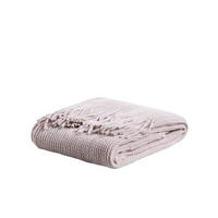 DECKE Chenille taupe 130/170 cm - Taupe, Textil (130/170cm) - Homla
