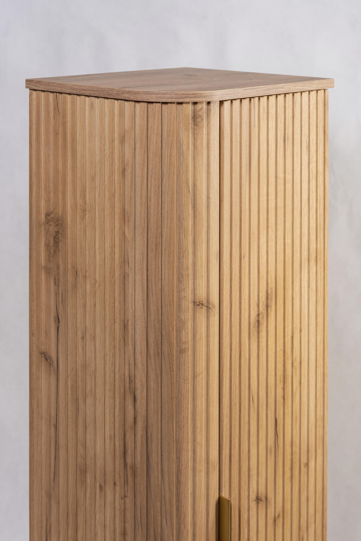 BADMÖBEL-SET 2-tlg Craft Eiche 80/51/41 cm und 35/139/31 cm - Eichefarben, Holzwerkstoff (80.4/51.7/41.5cm) - Rodan