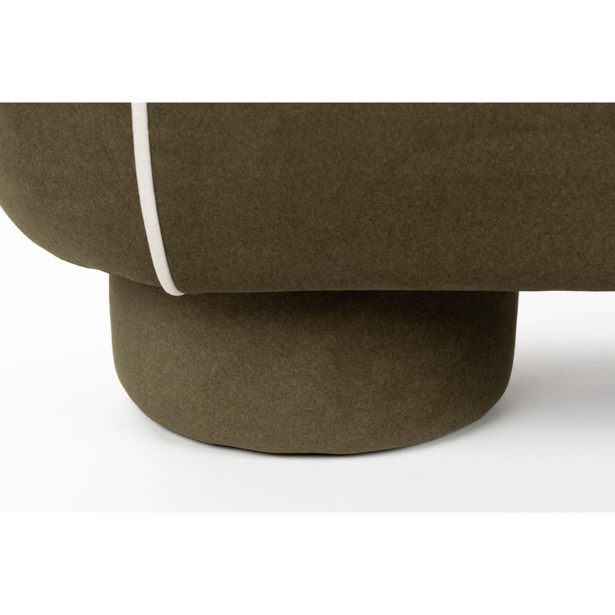 SITZBANK Marina Hocker L Grün - Grün, Kunststoff (121/47/44cm) - Housecraft Living