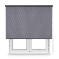 SEITENZUGROLLO lichtdurchlässig Link Bright Brass - Grau, Textil (105/190/190cm) - VIEWTEX