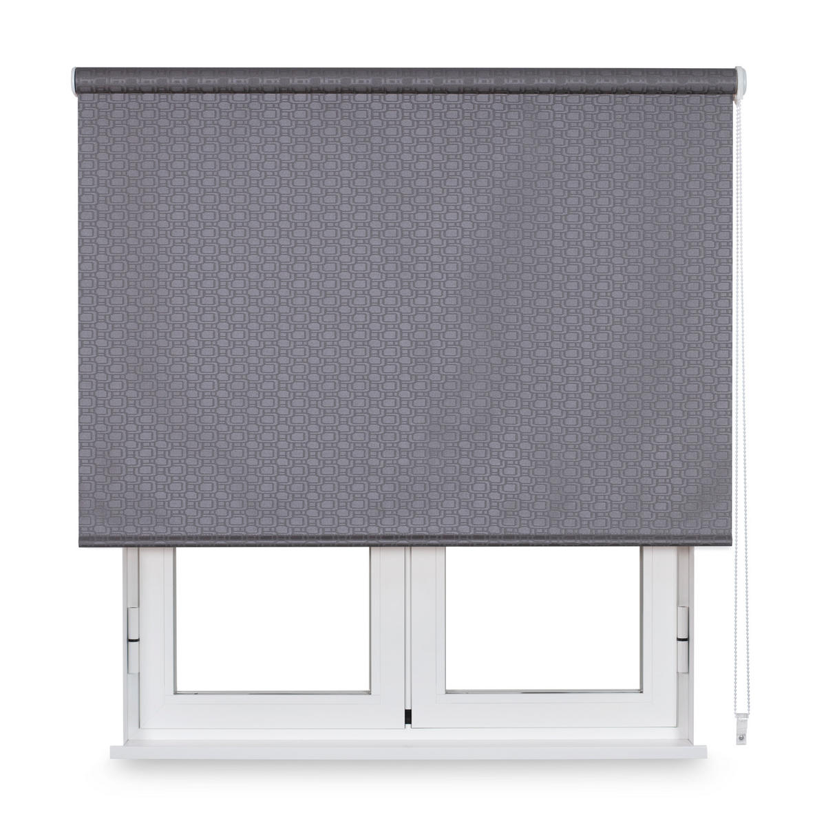 SEITENZUGROLLO lichtdurchlässig Link Bright Brass - Grau, Textil (105/190/190cm) - VIEWTEX