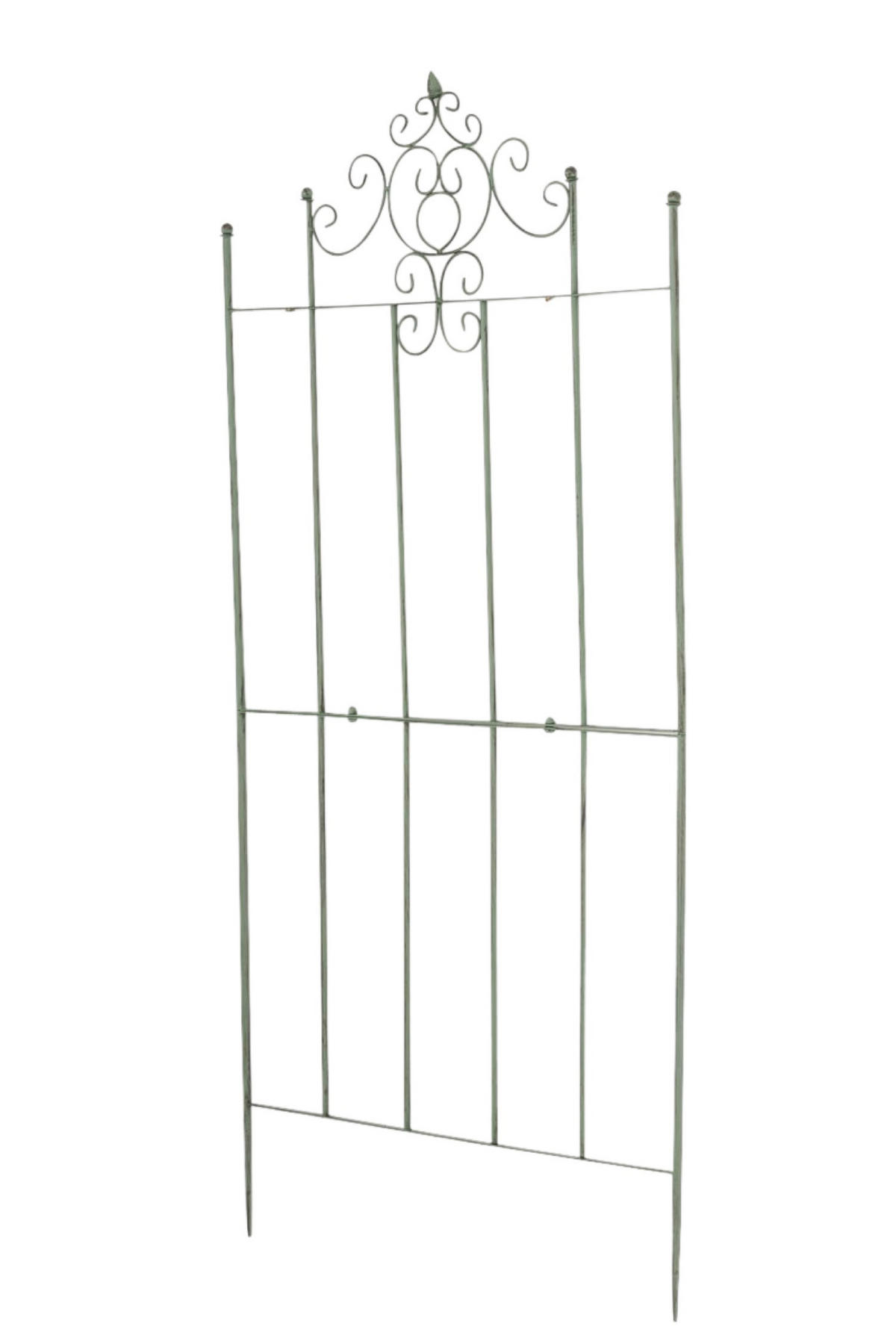 RANKGITTER Paul antik-grün - Grün, Metall (85.5/170/2cm) - TPFGarden