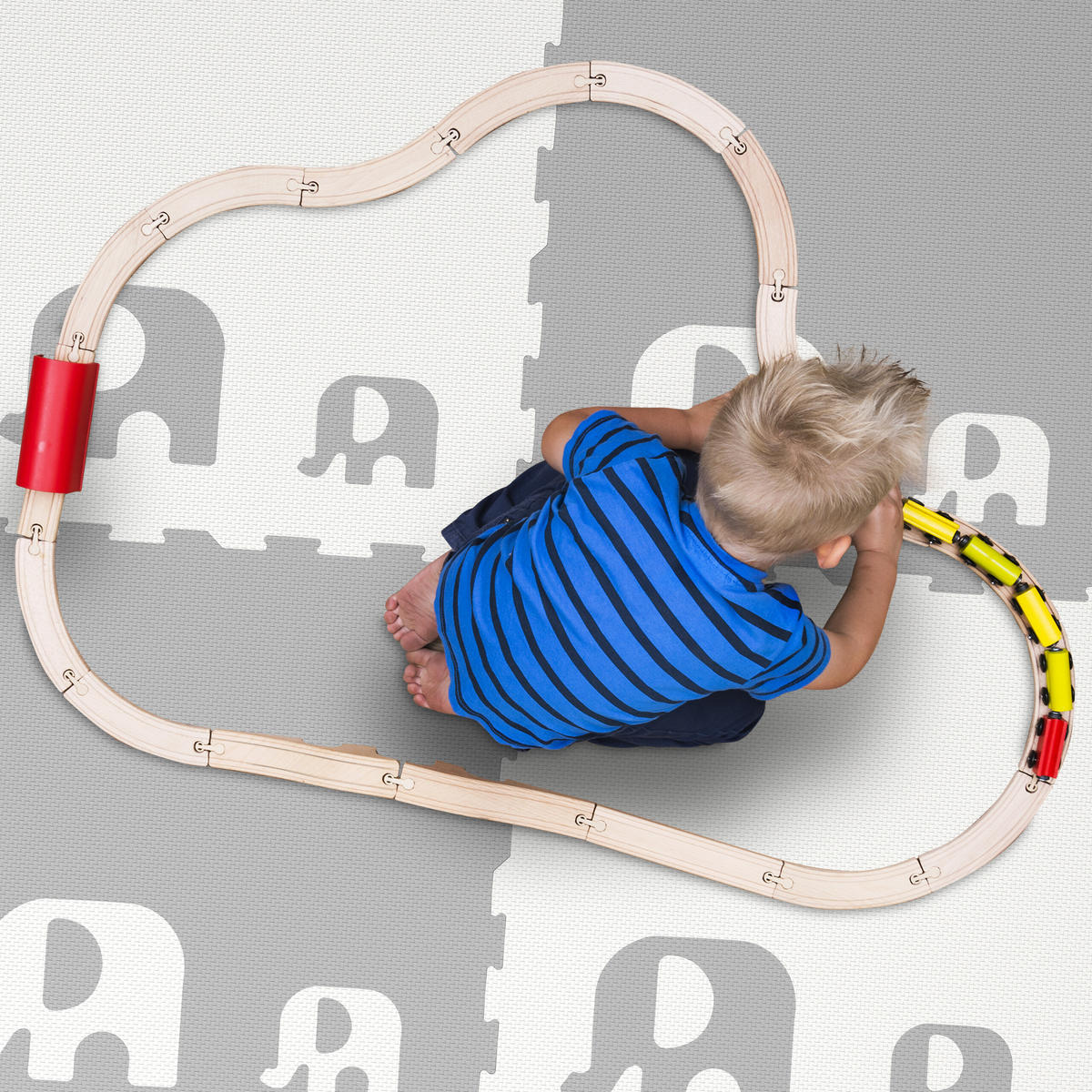 12-DIELNA peničková podložka - viacfarebná, textil (60/60cm) - Relaxdays