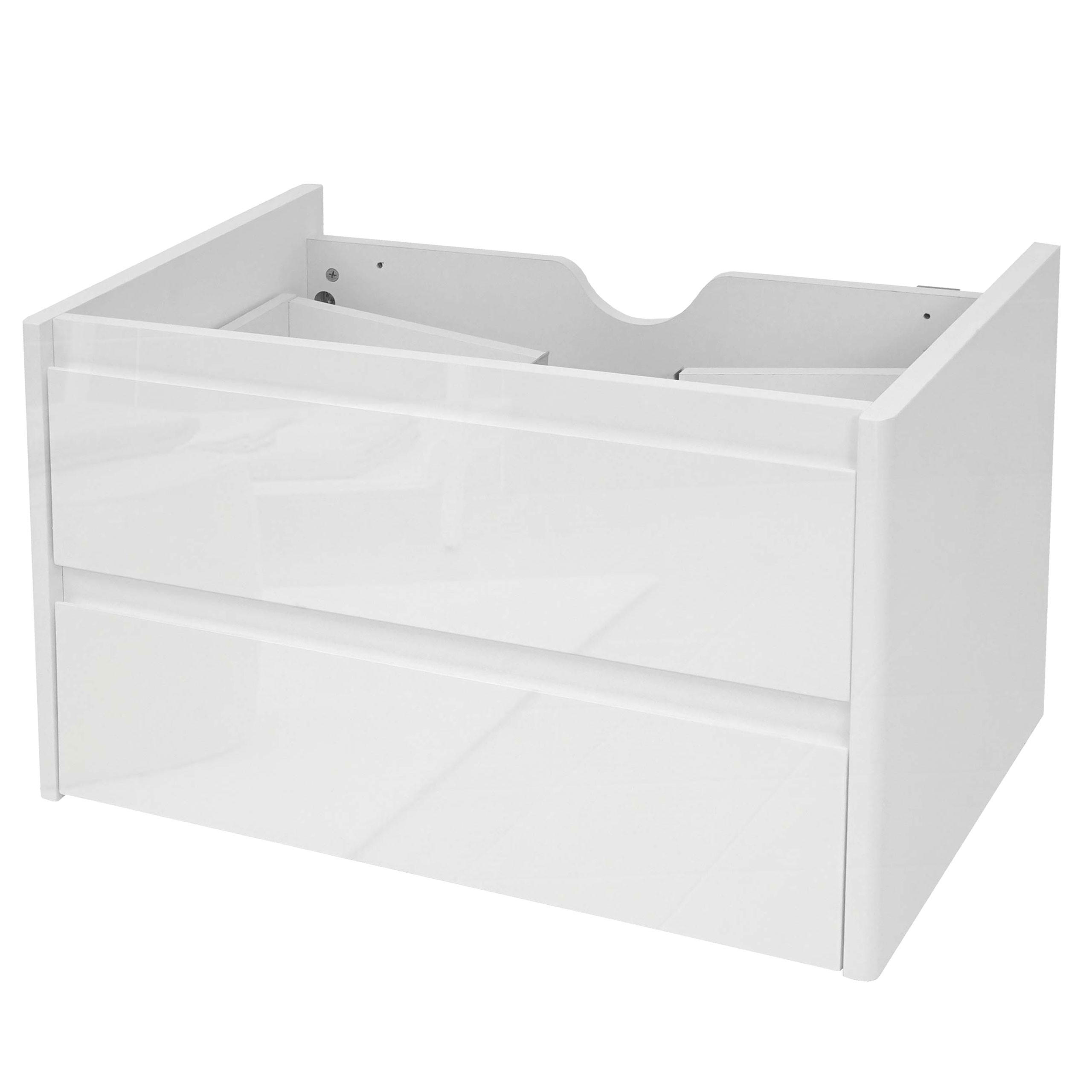 UNDERSKÅP TILL TVÄTTSTÄLL Vitt 48/81/47 cm