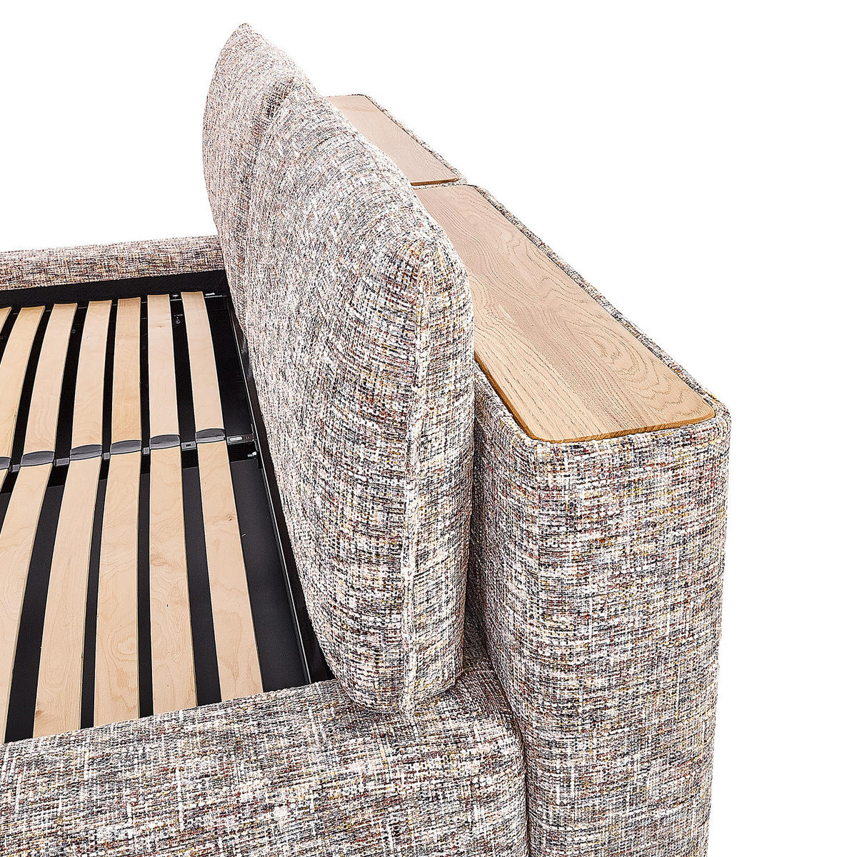 POLSTERBETT - Multicolor, Textil (200/200cm) - home24