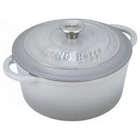 TOPF Grau 24/24/12 cm KH1521 - Grau, Metall (24cm) - Kinghoff 