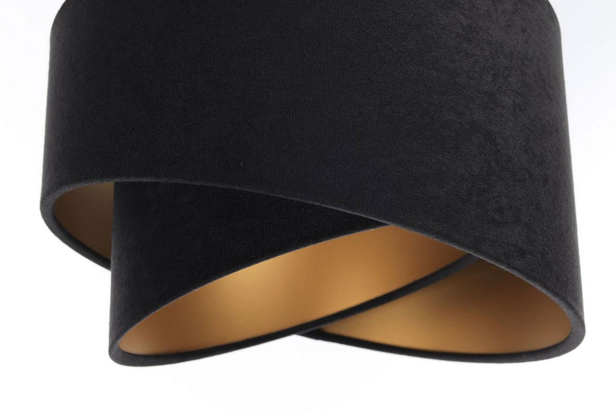 HÄNGELEUCHTE Gold 30/18 cm - Goldfarben, Kunststoff (30/0.3/18cm) - ONZENO