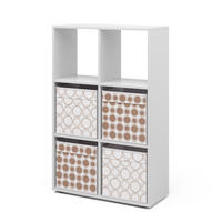 DĚLICÍ STĚNA Bílá - bílá, kompozitní dřevo (72/107.8/29cm) - Vicco