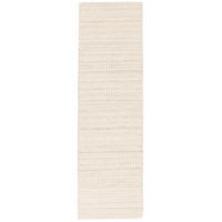 NATUR TEPPICH LÄUFER WOLLE SKANDI MELIERT - Creme, Textil (90/160cm) - Pergamon