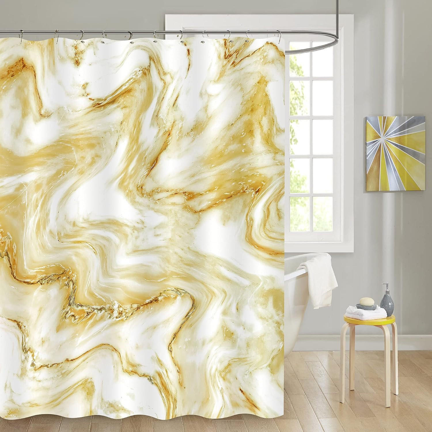 DUSCHVORHANG, bunt,180/180cm - Multicolor, Textil (180/180cm)