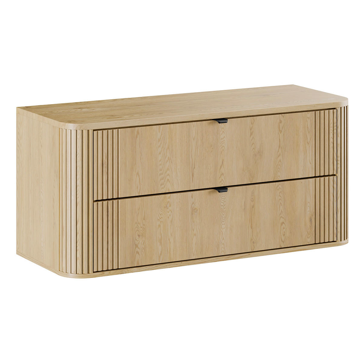 WASCHTISCHUNTERSCHRANK 120.4cm Mila Helle Eiche - Braun, Holzwerkstoff (120.4/54/46cm) - Petits-meubles