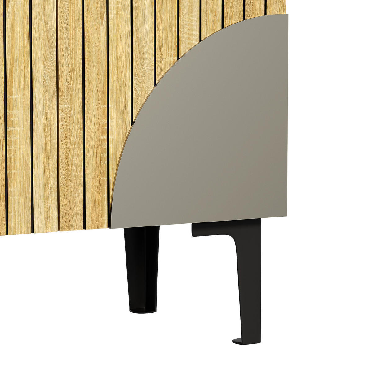 SCHUHSCHRANK 90/32/94 cm mit 3 Türen, Einlegeböden und Ablage in Holzoptik, Holzfarben - Naturfarben, Holzwerkstoff (90/94/32cm) - Redom