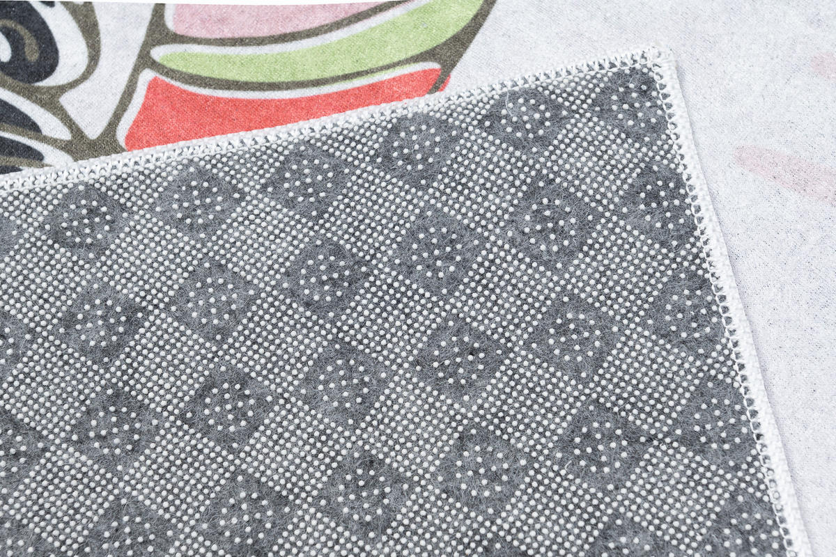 TEPPICH EMMA Grau 140/200 cm - Grau, Kunststoff (140/200cm) - Tapiso