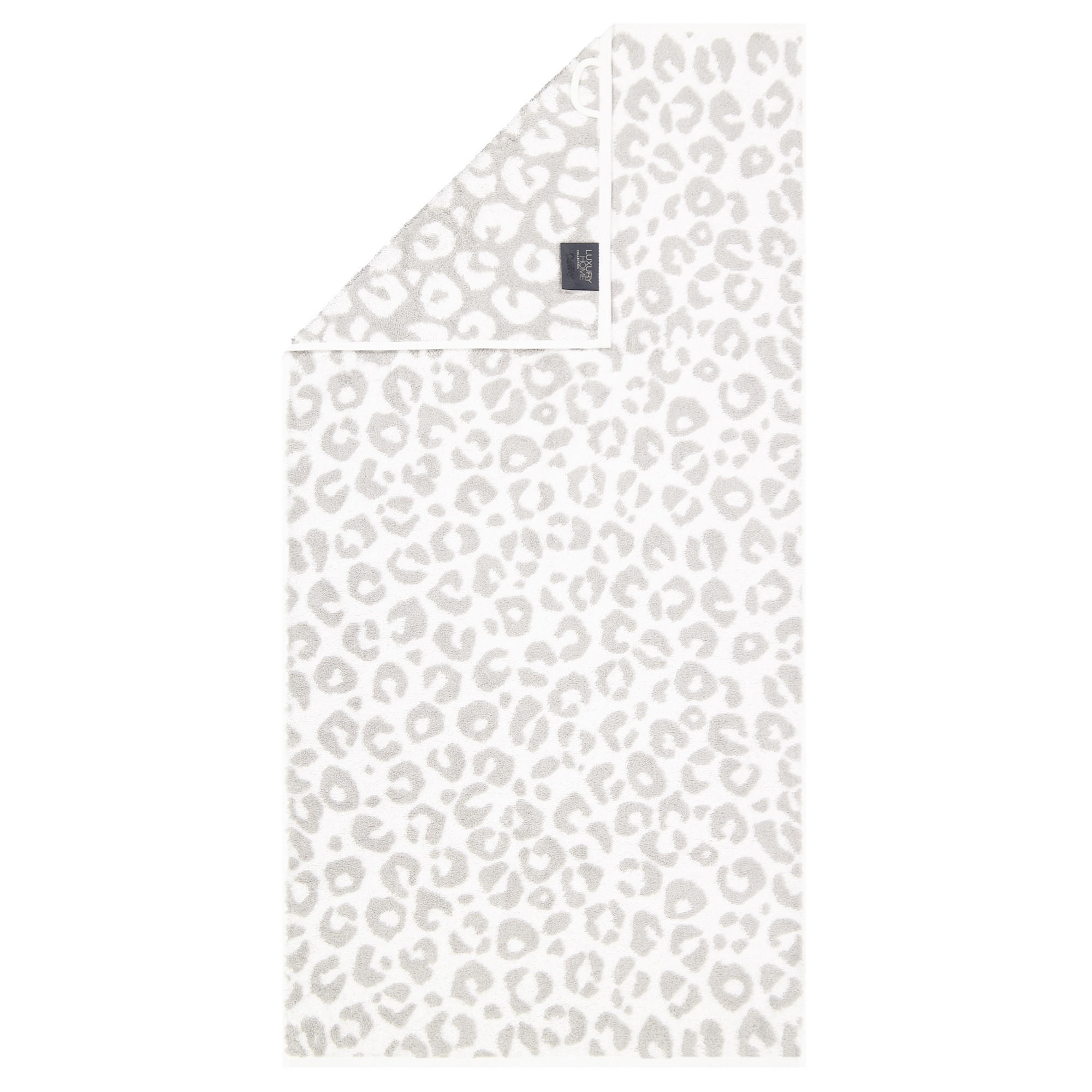 HANDTUCH TWO-TONE LEO 540 PLATIN - 76 - Grau, Textil (50/100cm) - Cawoe