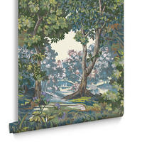 VLIESTAPETE Bodenham Heritage Green - Grün, Papier/Kunststoff (52/1000cm) - Graham & Brown