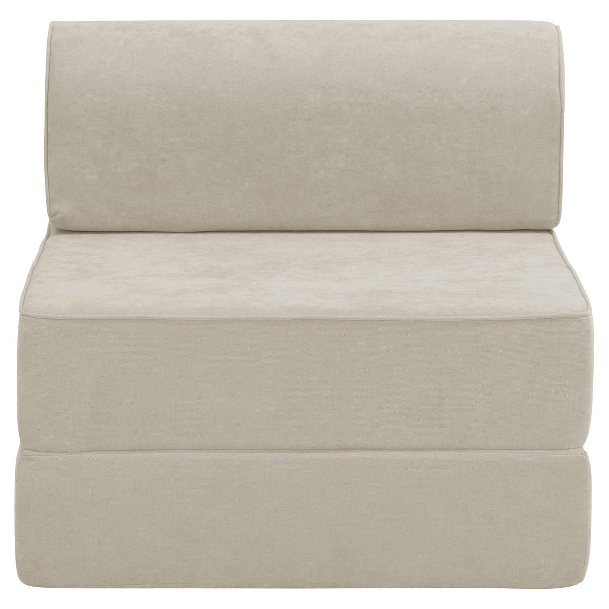 FALTSESSEL Katusha Flachgewebe beige - Beige, Kunststoff (80/71/80cm) - 58aufmkessel