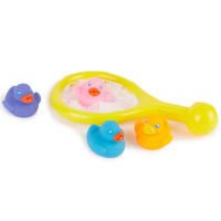 CATCHER mit vier Badeenten - Multicolor, Kunststoff (13/24.5cm) - Bieco Spielwaren