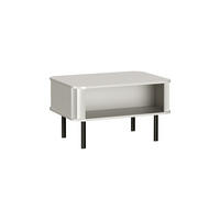 COUCHTISCH NOVADO-10 Alpinweiß - Weiß, Holzwerkstoff (67/92/40cm)