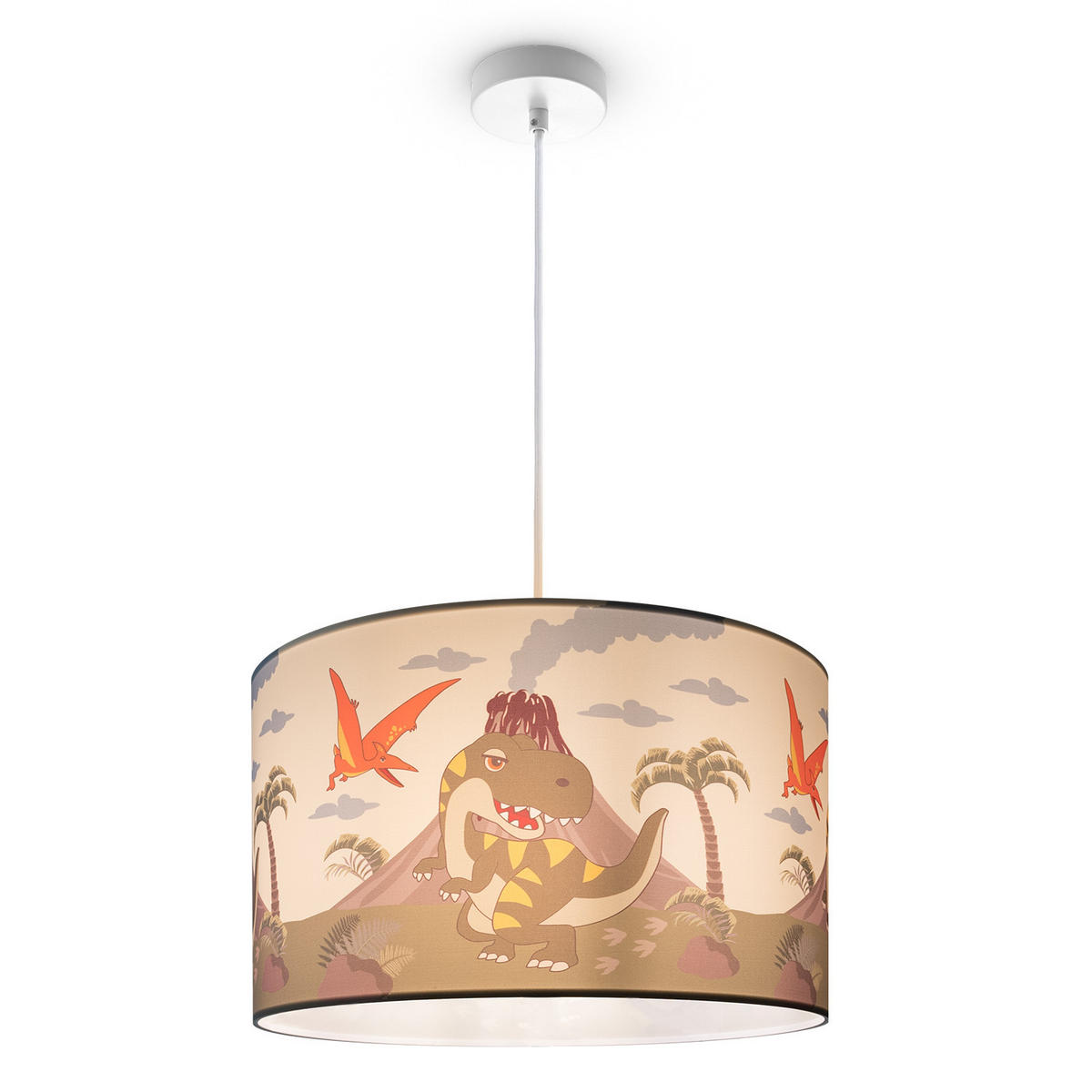 PENDELLEUCHTE Hugo Pd1 Dia 636 - Weiß, Metall (45.5/45.5/27cm) - Paco Home