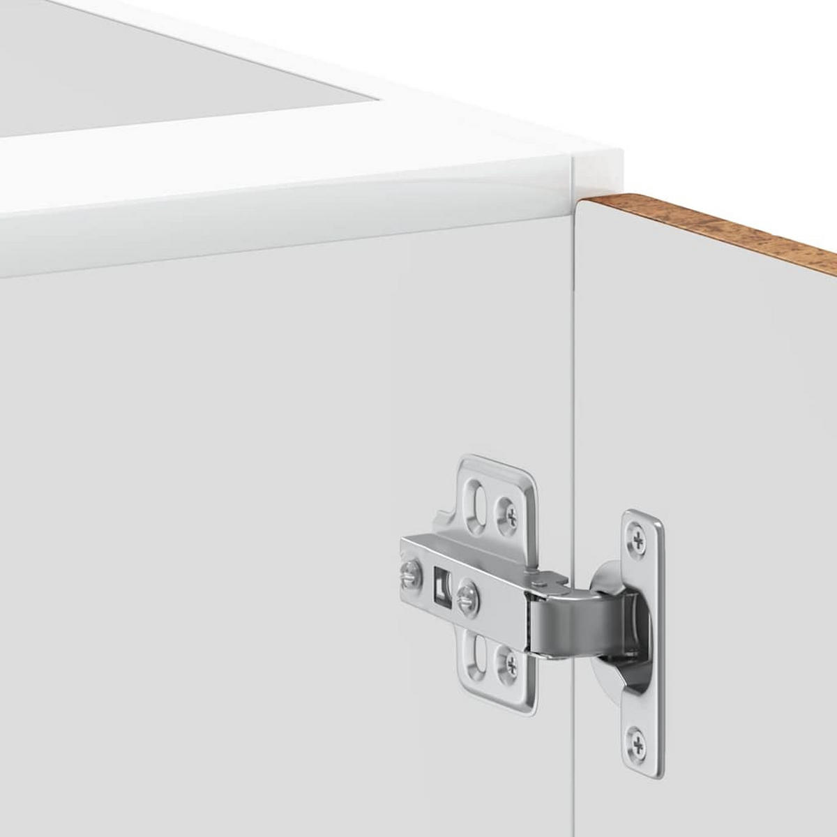 KÜCHENUNTERSCHRANK Theo Altholz-Optik 60x46x81,5 cm - Zwetschgeholzfarben, Holz (60/81.5/46cm) - DELUKE