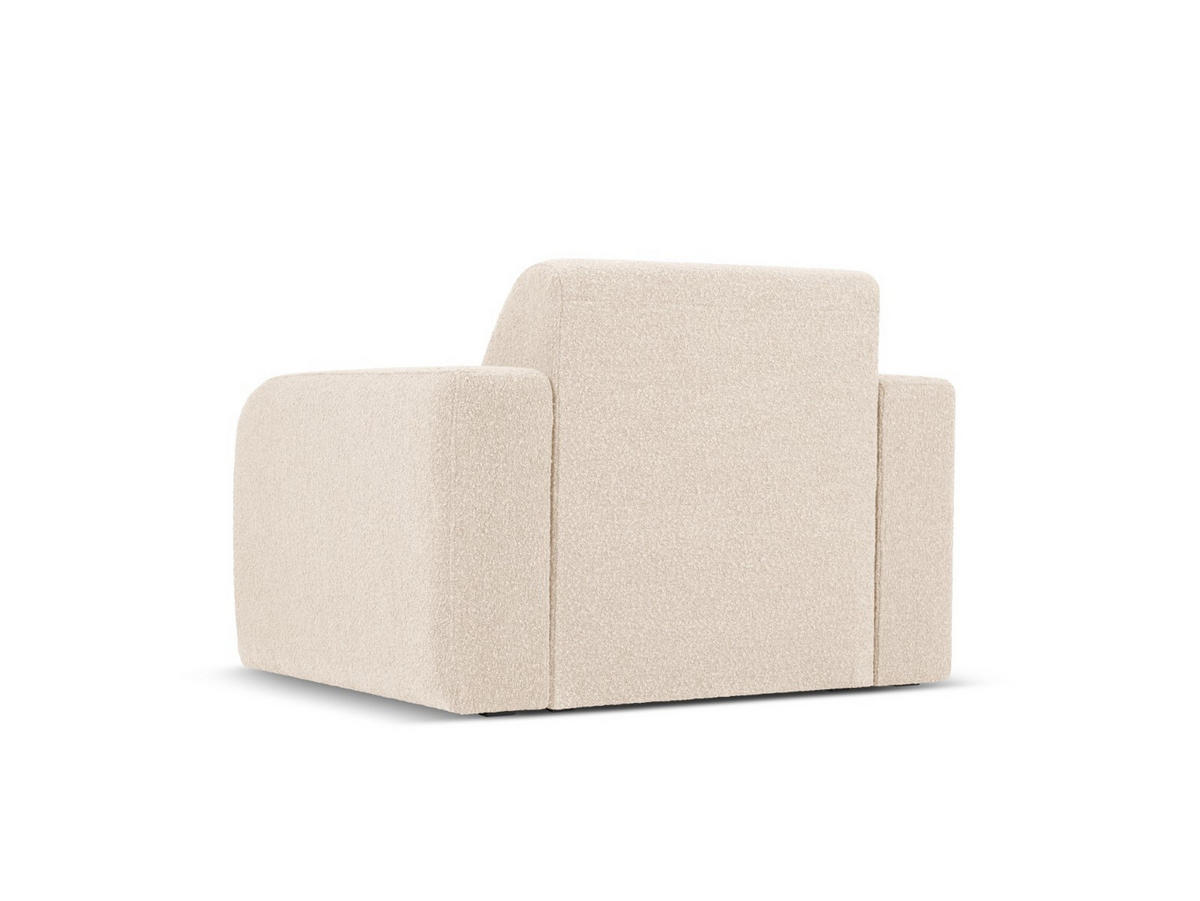 SESSEL Molino aus Boucle beige - Beige, Textil (95/72/105cm) - Micadoni