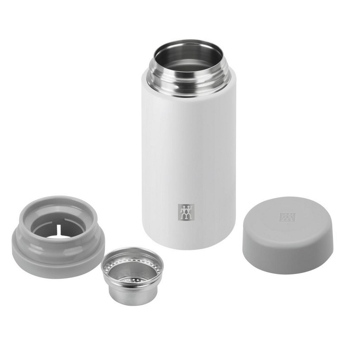 THERMOKANNE Weiß 6.5/6.5/17.2 cm 395005110 - Weiß, Metall (0.42L) - Zwilling