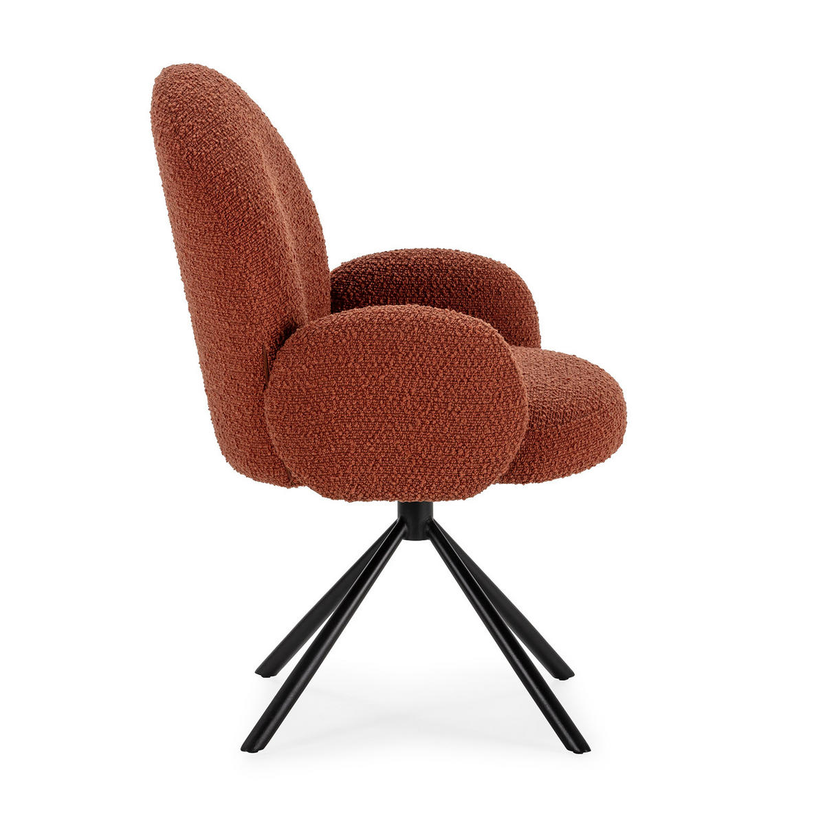 ESSZIMMERSTUHL Dario Rot 65/60/50 cm - Rot, Textil (60/50/65cm) - Drawer