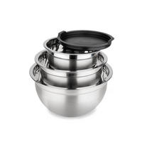 KÜCHENSCHÜSSEL Silber 28/24/14 cm MR1688 - Silberfarben, Metall (24cm) - Maestro 