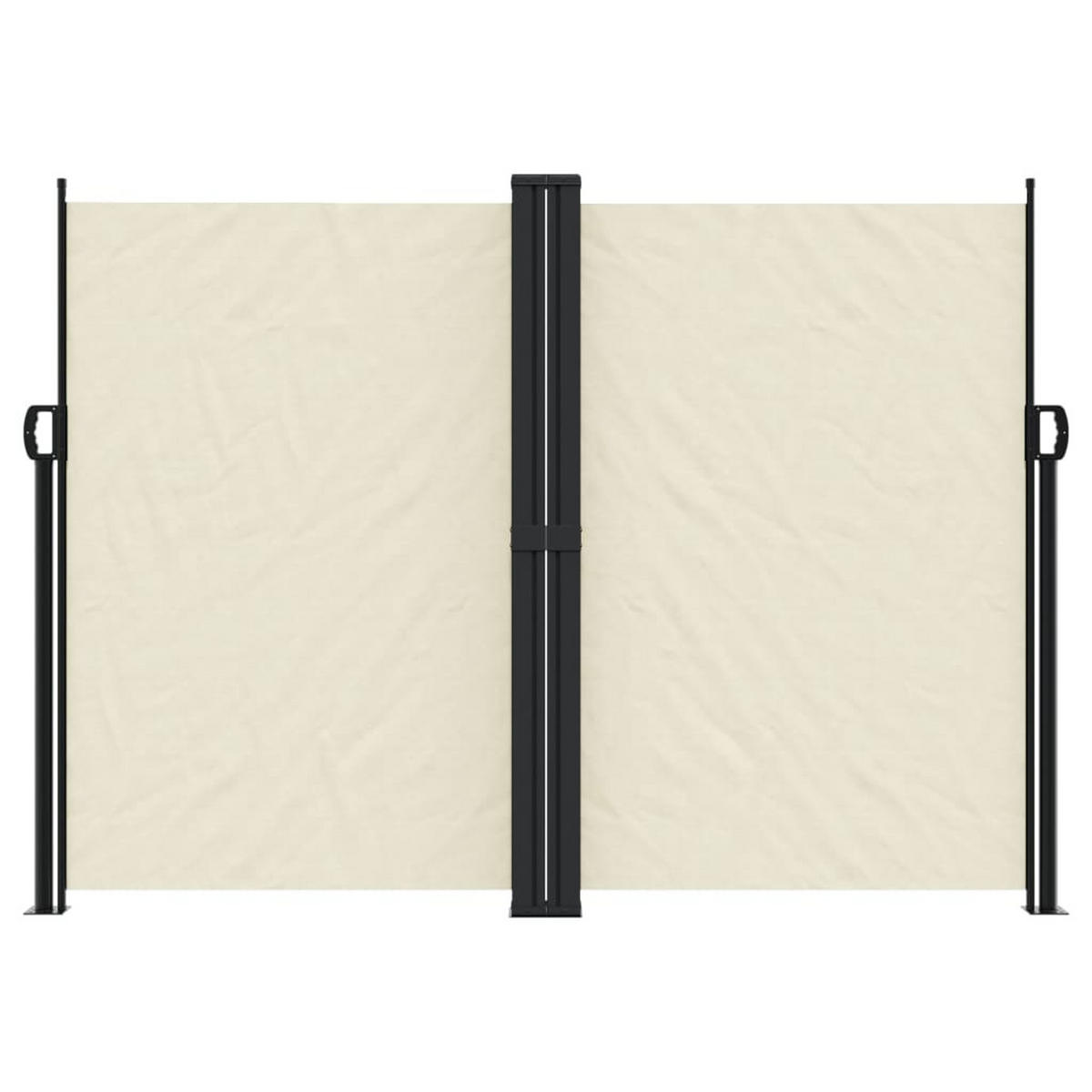 SEITENMARKISE Ausziehbar Creme 180x1200 cm - Creme, Textil (1200/180/1200cm) - furnicato