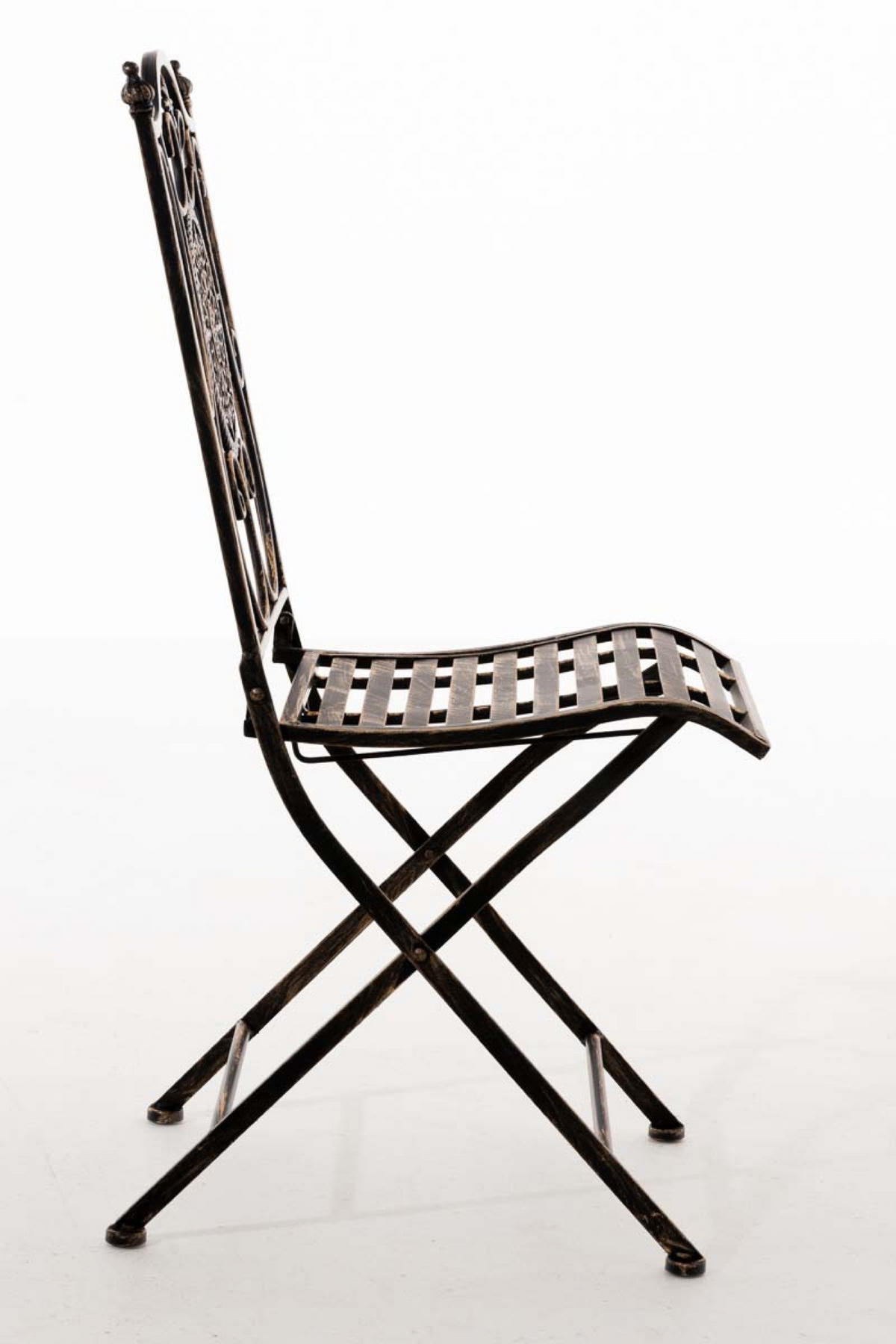 GARTENSTUHL Sidan bronze - Braun, Metall (42/49/91.5cm) - TPFGarden