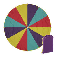 SCHWUNGTUCH - Multicolor, Textil (600/0.1/600cm) - Relaxdays