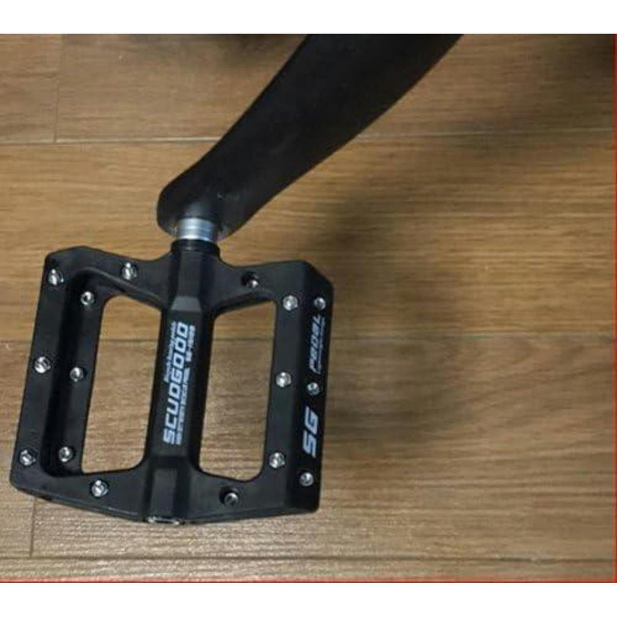 FAHRRADPEDALE Blau Nylon Faser 9/16 Zoll Rutschfest - Blau, Kunststoff (10.7/1.8/12.4cm)