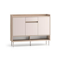 BOTNÍK Alos Kašmír a dřevo - béžová, kompozitní dřevo (120/95/34cm) - Petits-meubles