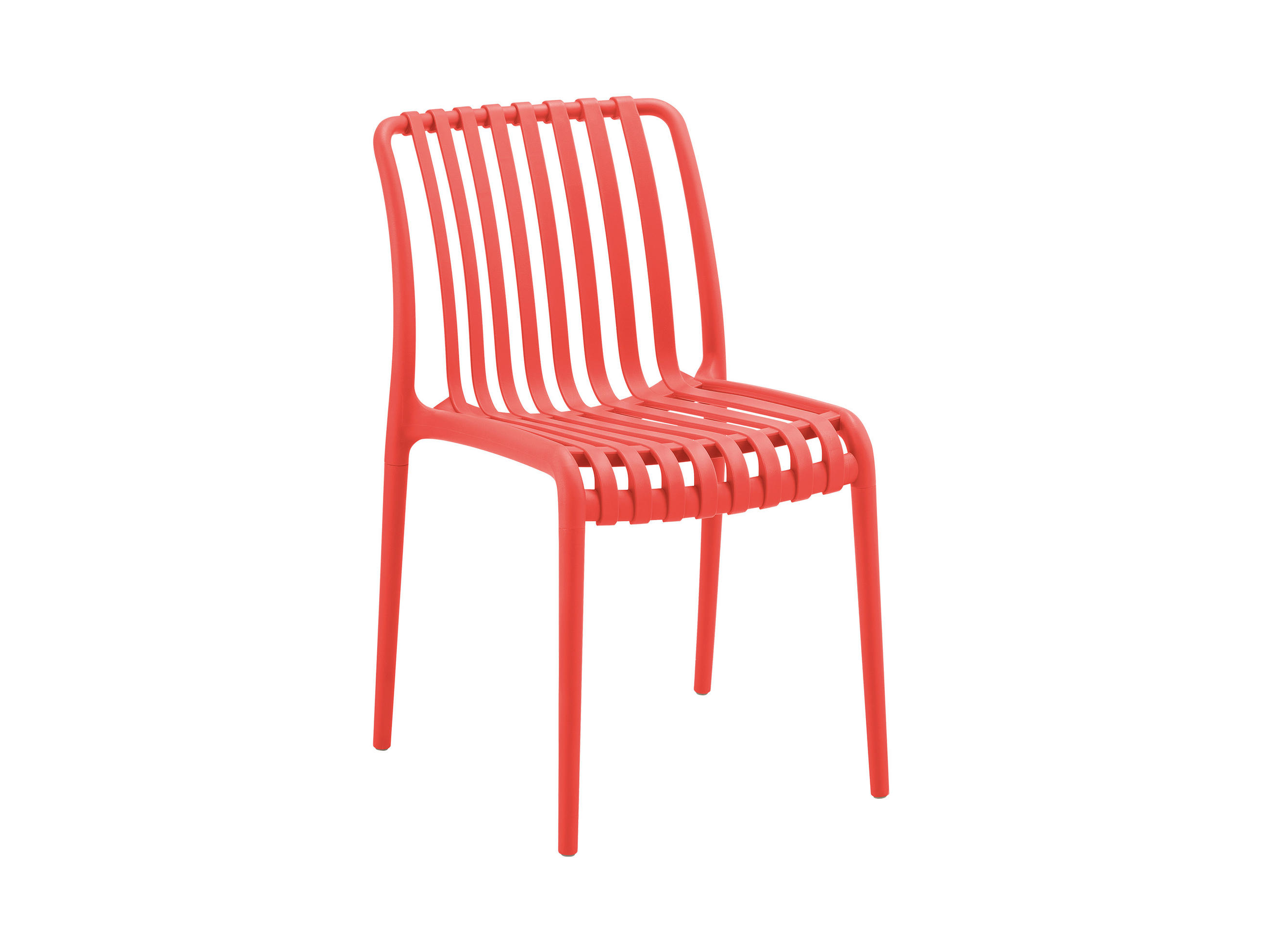 CHAIRS Garbo - Rot - 58/41/79 cm - Rot, Kunststoff (41/79/58cm) - Leitmotiv