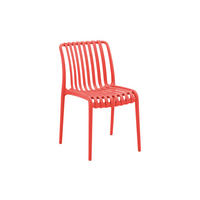 CHAIRS Garbo - Rot - 58/41/79 cm - Rot, Kunststoff (41/79/58cm) - Leitmotiv